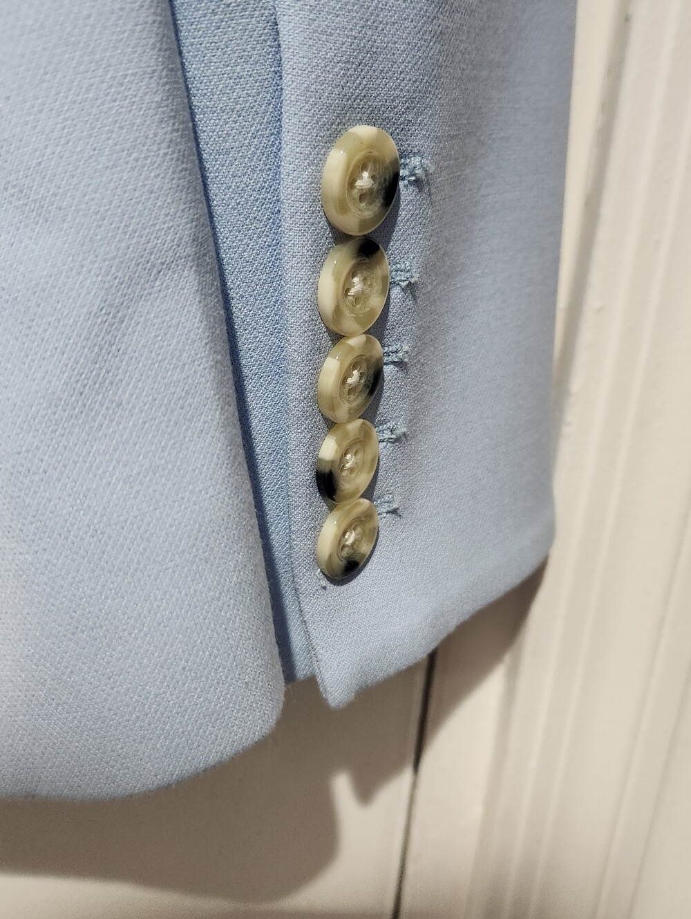 Veronica Beard Miller Dickey Jacket Ice Blue Size 4 - Picture 10 of 11
